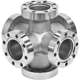 CF Cross Equal 6-way DN16 Stainless Steel 304