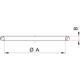 ISO-K O-Ring DN630 Viton/FKM