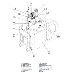 Edwards Oil return kit 40/80/175/275 to MF100/300