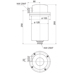 Pfeiffer FAK 025, activated carbon filter