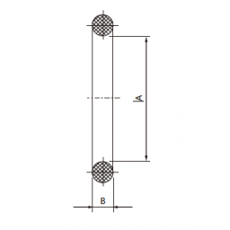 KF O-Ring DN10 Viton/FKM