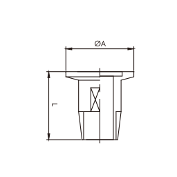 Adaptor KF16 to NPT 1/4" Male Stainless Steel 304