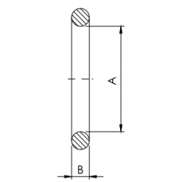 ISO-K O-Ring DN63 Viton/FKM