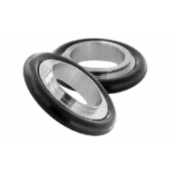 KF Reducing Centering Ring DN10 to DN16 with Nitril/NBR O-Ring Stainless Steel 304