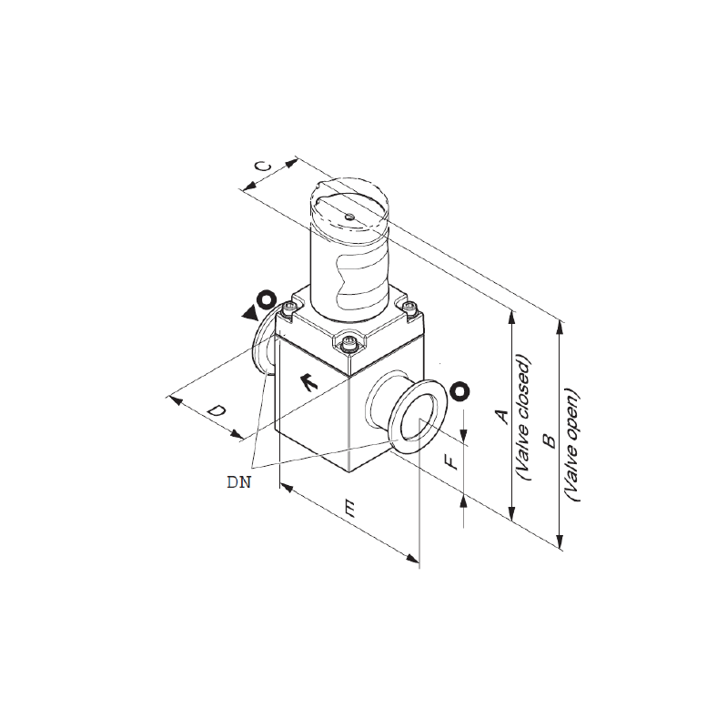 SERIES 216 HV Inline Valve Handquick