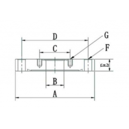 CF Reducer Zero Length DN35 to DN16 Stainless Steel 304